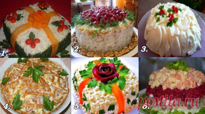 15 невероятно вкусных салатов для праздничного стола!