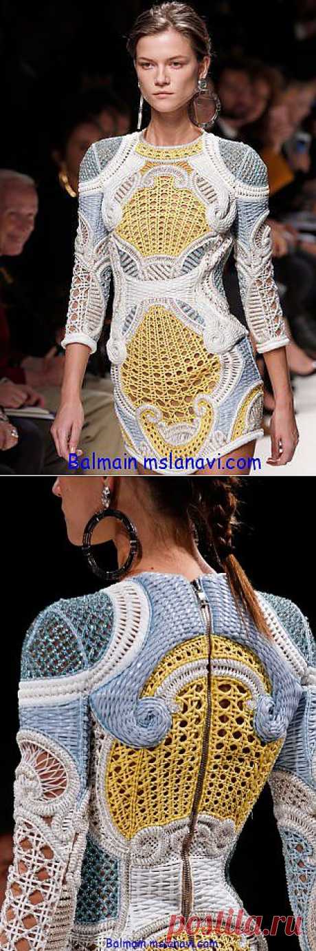 О моде: Совершенно неимоверный Balmain | Вяжем с Ланой