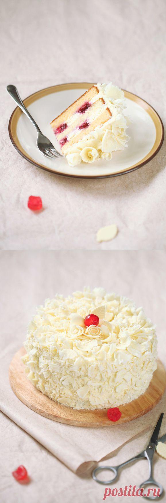 Verdade de sabor: Торт "Белый лес" / Bolo Floresta Branca