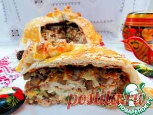 Курник на новый манер - кулинарный рецепт