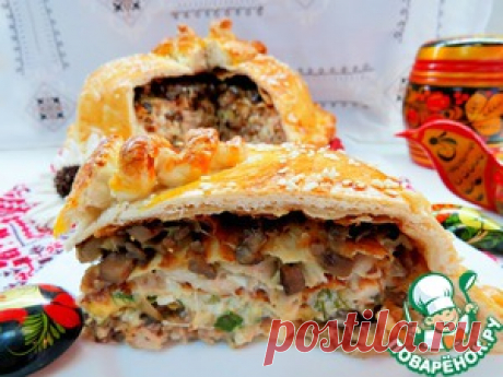 Курник на новый манер - кулинарный рецепт