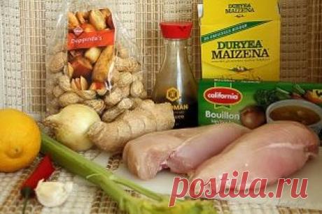 Курица с арахисом по-китайски - изысканное блюдо, которое надо готовить! | Четыре вкуса