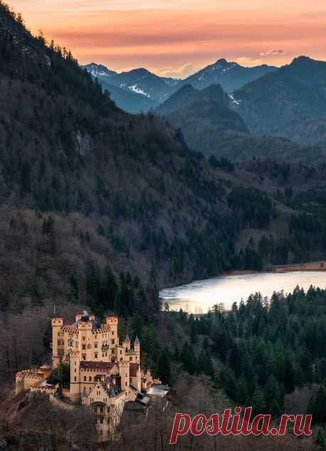 (1) Hohenschwangau Castle - Bavaria, Germany | europe: germany, austria, …