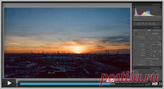 Делаем красивое небо на фото