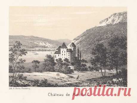 ЗамкиФранции:Ментон-Сен-Бернар(Château deMenthon-Saint-Bernard)