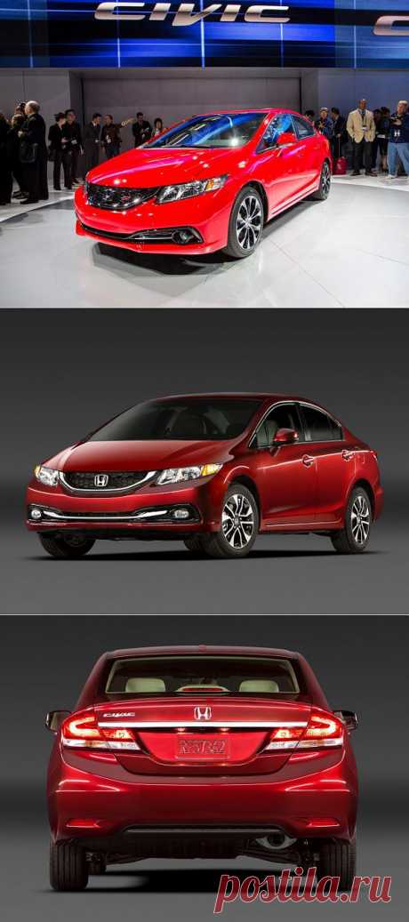 Новый седан Honda Civic.