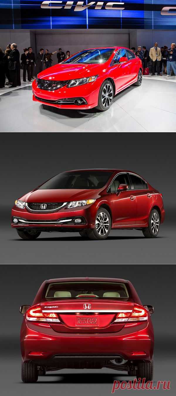 Новый седан Honda Civic.