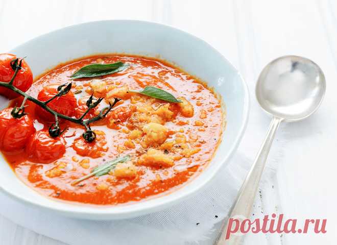 Томатный суп с мясными шариками - tochka.net
