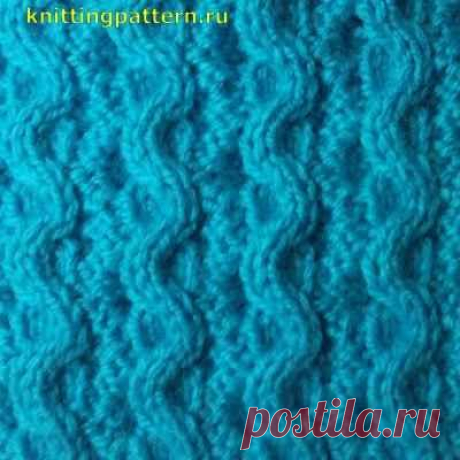 Косы спицами схемы Двухсторонние змейки