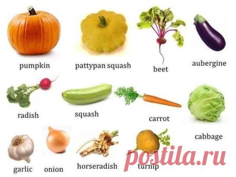 ПО ТЕМЕ "VEGETABLES - ОВОЩИ" | Учите Английский язык. Learn English