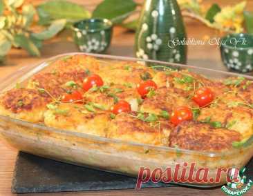 Куриные котлеты на кабачковой подушке – кулинарный рецепт