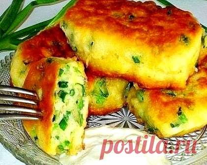 Ленивые пирожки с зеленым луком и яйцом | Современная усадьба