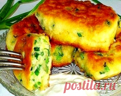Ленивые пирожки с зеленым луком и яйцом | Современная усадьба