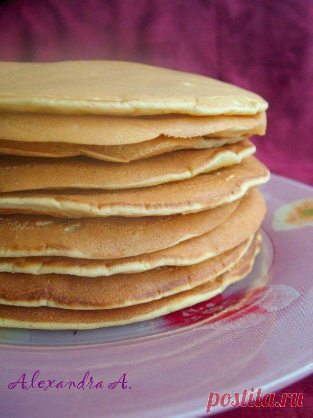 Воздушные блины с кукурузой