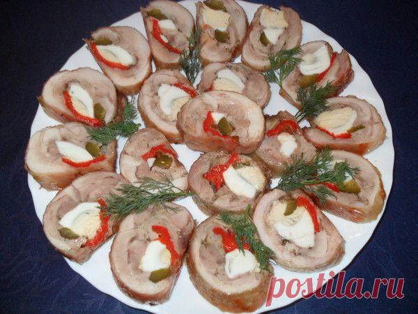 Рулет из куриных окорочков - УЮТНАЯ КУХНЯ - Группы Мой Мир
