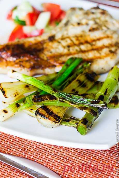 Лук-порей на гриле | Кулинарные заметки Алексея Онегина