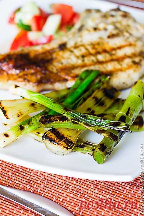 Лук-порей на гриле | Кулинарные заметки Алексея Онегина