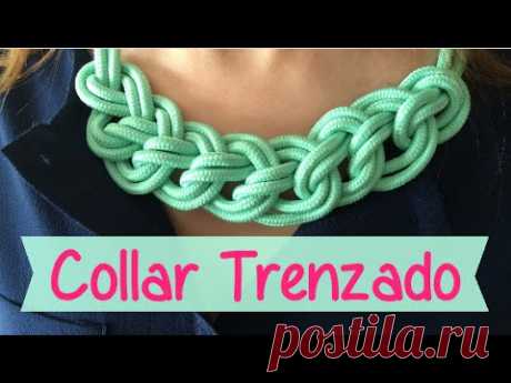 NUEVO COLLAR TRENZADO : FÁCIL!!!