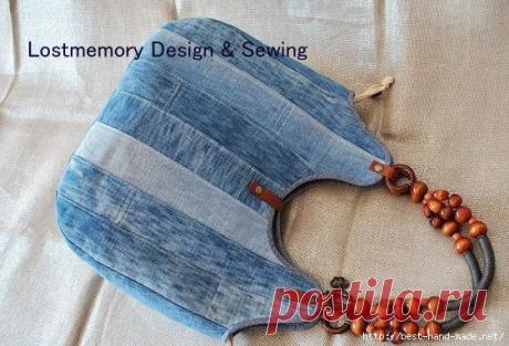 Давайте продолжать представлять поделки из джинсы (денима) | PicturesCrafts.com