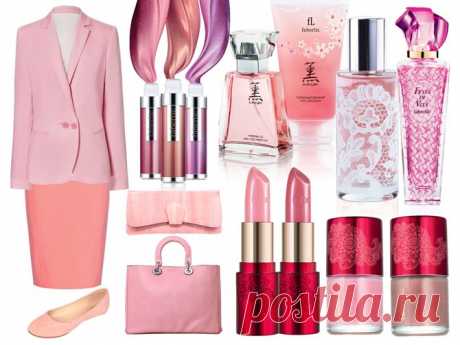 Совсем по-другому, нежно и неброско, смотрятся разбеленные, пастельные оттенки розового. Такой цвет признан классическим, поэтому прекрасно подойдет для любого случая жизни, в том числе для создания базового и делового гардероба.