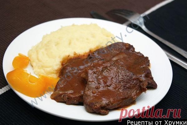 Мясо тушеное с пивом Гиннесс