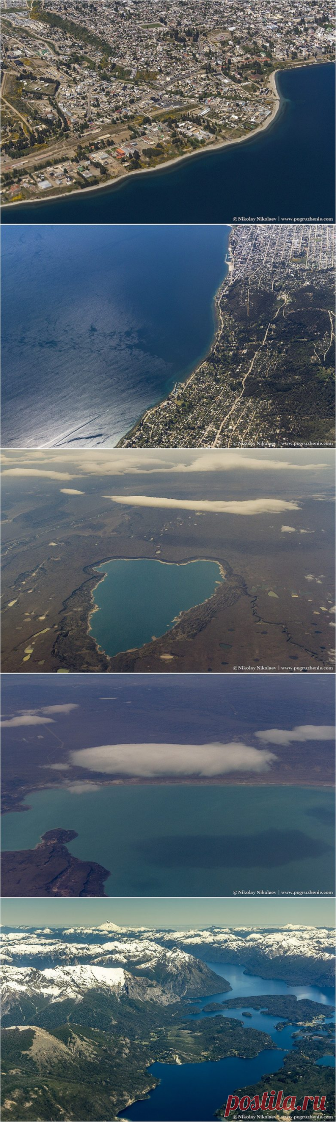 Аргентина с высоты птичьего полёта / Туристический спутник