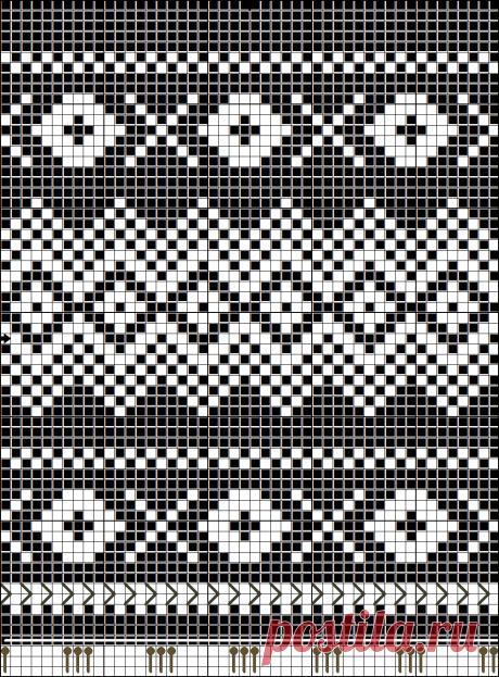 ВСЕ СВЯЗАНО!!!: Латышские двойные варежки. Начало.