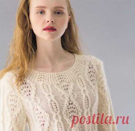 Ажурная щедрость! 6 моделей с нежными узорами | Рукоделие Светлана Лосева Вязание | Дзен