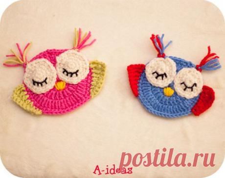 Вязание совы крючком МК - Клуб Крючка и Клубка