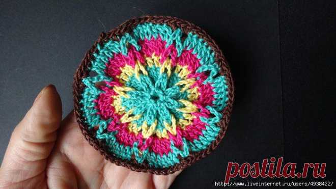 Как преобразовать круглый мотив в квадратный. Видео-уроки..