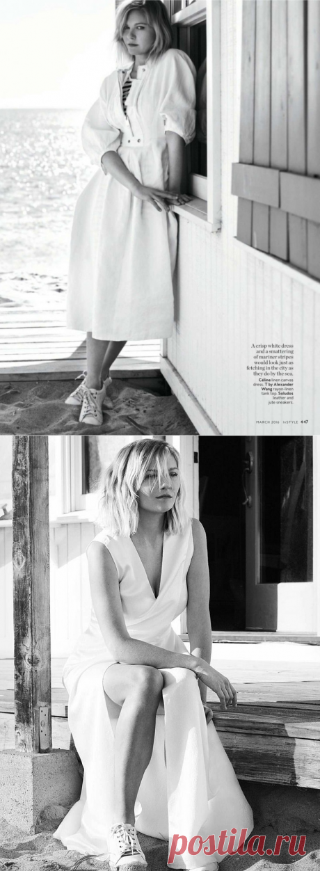 Кирстен Данст — Фотосессия для «InStyle» 2016
