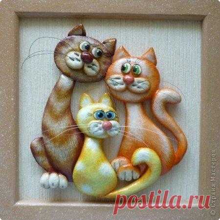 Картины из соленого теста.
