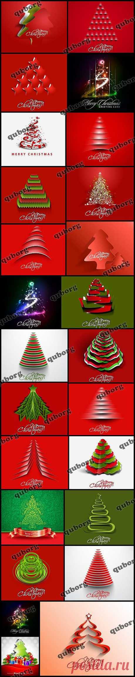 Stock Vector - New Year Trees 2 » RandL.ru - Все о графике, photoshop и дизайне. Скачать бесплатно photoshop, фото, картинки, обои, рисунки, иконки, клипарты, шаблоны.
