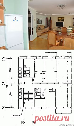 Новости интеллектуального развития: Перепланировка квартир: из двух делаем одну
