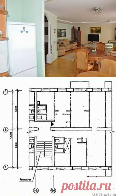 Новости интеллектуального развития: Перепланировка квартир: из двух делаем одну