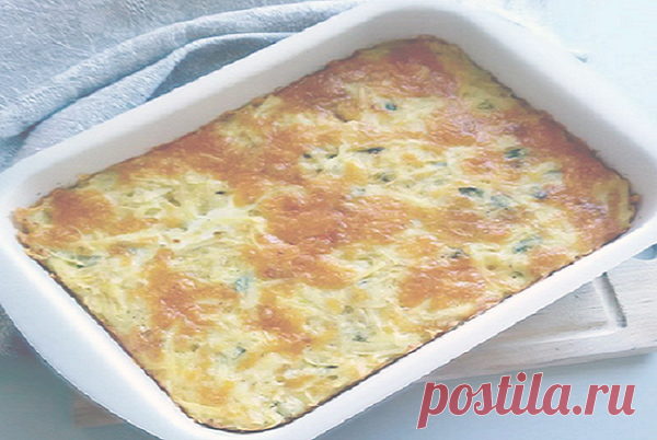 Запеканка из тёртой картошки - или просто большой драник в духовке | Вкусные рецепты | Яндекс Дзен