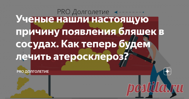 Ученые нашли настоящую причину появления бляшек в сосудах. Как теперь будем лечить атеросклероз? Статья автора «PRO Долголетие» в Дзене ✍: Достаточно долгое время были признано, что главная причина развития атеросклероза и последующие риски умереть от инфарктов и других ССЗ завязаны на высоком...