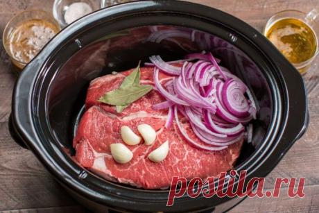 Жаркое из говядины с чесноком и пивом. Замечательное угощение!