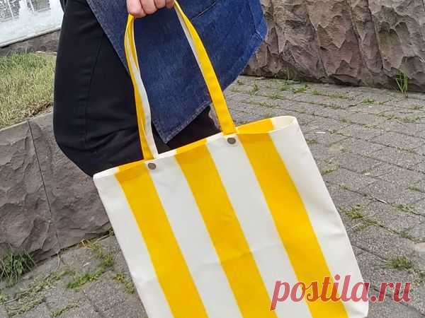 Мастер-класс: Шьем сумку-шоппер | Журнал Ярмарки Мастеров