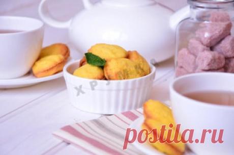 Кукурузное печенье с мятным ганашем