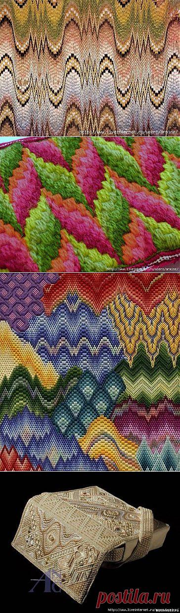 ИТАЛЬЯНСКАЯ ВЫШИВКА БАРДЖЕЛЛО.