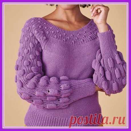 Джемпер "Callicarpa". Дизайн Оксана Димид