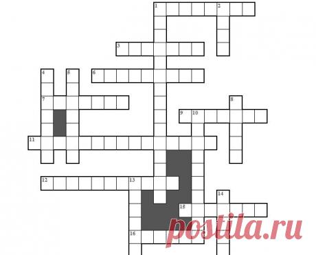 Кроссворд «Вредные привычки» | Новости медицины 2015