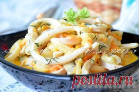 Рецепт кальмаров в сметанном соусе (рецепт с фото) | RUtxt.ru