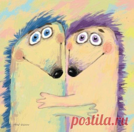 Лучший подарок - это объятие: всем подходит по размеру и никто не против, если его вернут