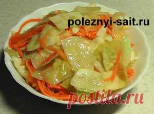 Приготовление капусты по-корейски. Варианты.