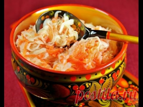 Квашеная (бочковая) капуста.