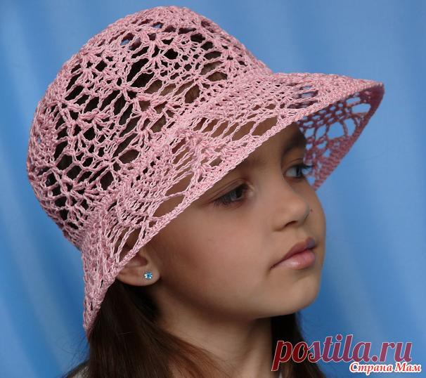 Летние шляпки крючком. Схемы 






