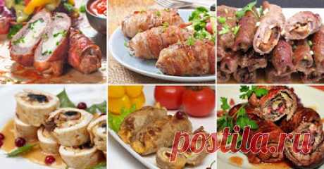 Мясные рулетики