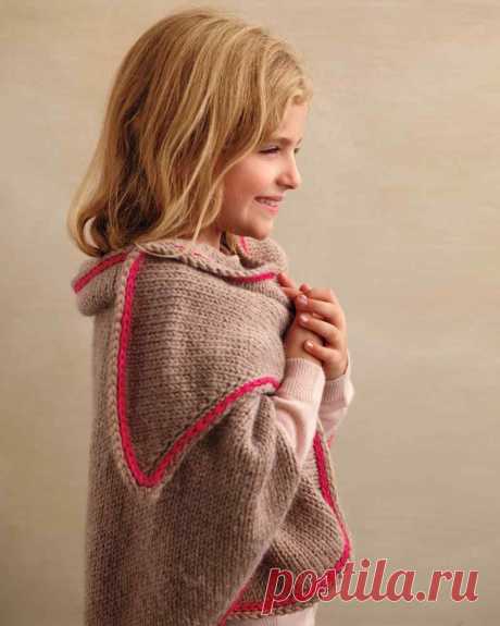 Snuggly Shawl &amp; Video | Martha Stewart